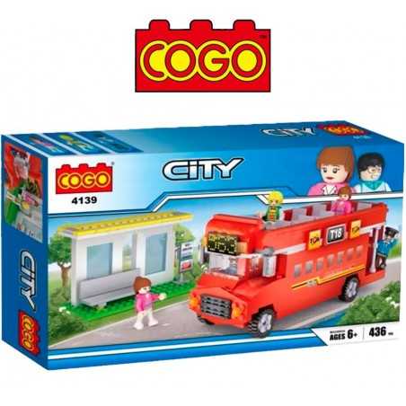 City Tour - Juego de Construcción - Cogo Blocks - 436 piezas