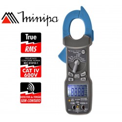 Pinza Amperimetrica - Minipa - ET-3790 - True RMS AC / VDC 1000V / VAC 750V / AAC 600A / ADC 600A 
