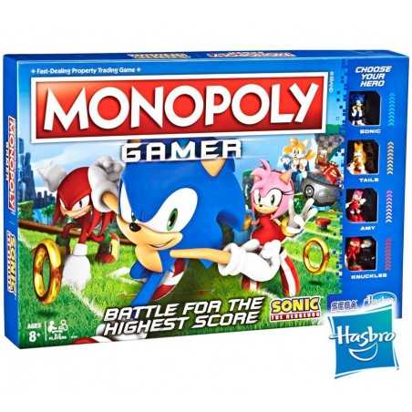 Monopoly Gamer Sonic the Hedgehog - Hasbro