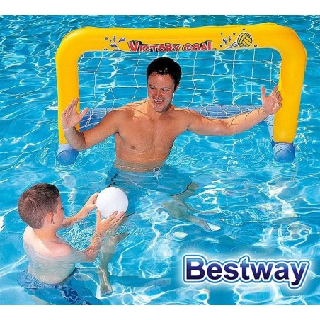 Set de 2 Arcos Inflables - 1,42 x 0,76 Mtrs - Bestway - Set Water Polo - 52123 + Inflador