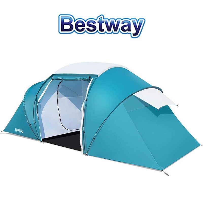 Carpa de Camping - Para 4 personas - 4,6 x 2,3 x 1,85 Mtrs - Bestway - Family Ground 4