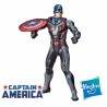 Muñeco Electronico Capitán América 33 cms - Shield Blast - Hasbro - Titan Hero Power FX - Marvel Avengers