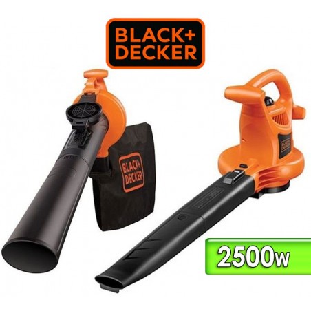 Soplador y Aspirador de hojas - 2500W - Black+Decker - BV25