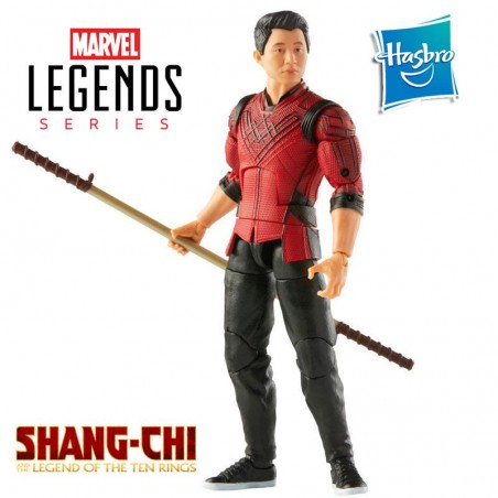 Figura Shang-Chi Marvel Legends - 15 cm - Hasbro - Shang-Chi y la leyenda de los Diez Anillos
