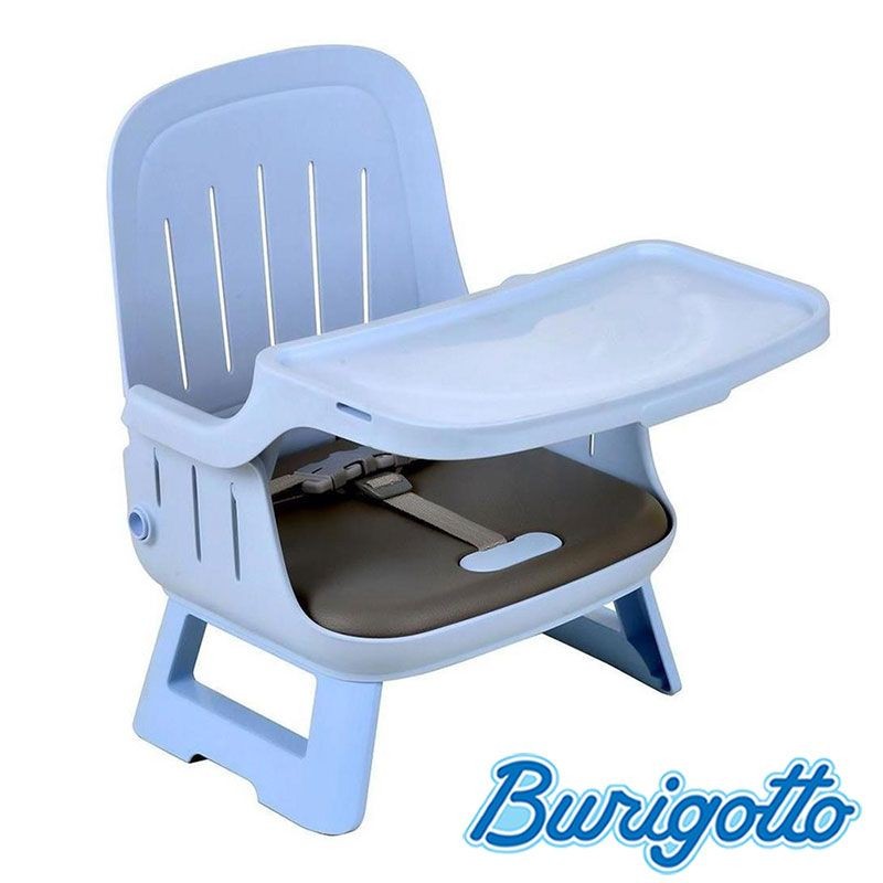Sillita de alimentación - Burigotto - Kiwi - Baby Blue
