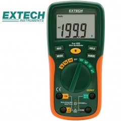 Multimetro Digital - Extech - EX205T - True RMS / VDC 600V / VAC 600V / ADC 10A / AAC 10A