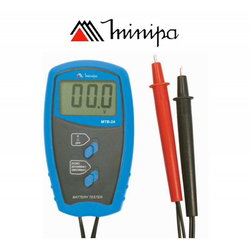 Tester Probador de Batería - Minipa - MTB-24
