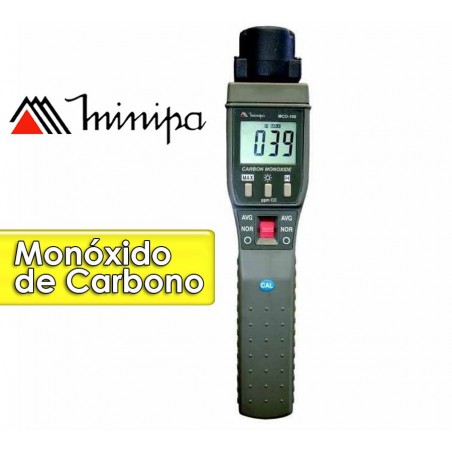 Medidor de Monóxido de Carbono CO - Minipa - MCO-100
